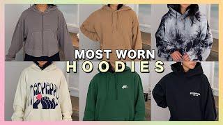 My Top 10 Most Worn Hoodies  Sweatshirts  MY HOODIE COLLECTION