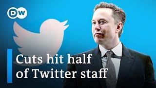 Twitter employees sue over Elon Musks mass layoffs  DW News