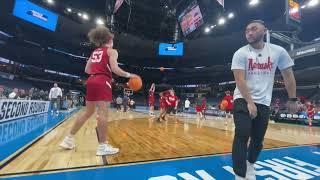 Sights and sounds from Nebraska basketballs open NCAA Tournament practice