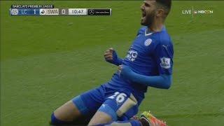 Riyad Mahrez vs Swansea Home 24042016