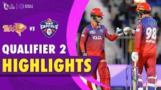 #ILT20 2024 Match Highlights  Dubai Capitals vs Gulf Giants  Qualifiers 2  #ILT20