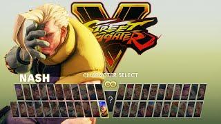 Street Fighter 5 Champion Edition - Nash Arcade Mode