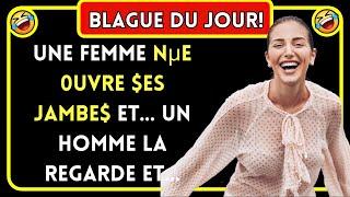 Blague Du Jour  Une Femme Ouvre… Blagues Drôles 