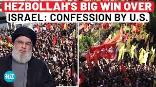 Hezbollahs Big Win Even Before War Admitted By USA Israel Loses Sovereignty Over...