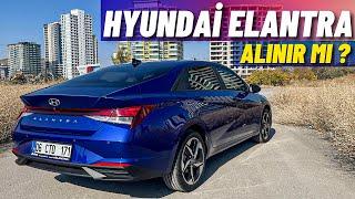 640.000 TL  2021 HYUNDAI ELANTRA  1.6 MPI 123 HP CVT  VİRAJI KORKUTTU  COROLLA DAN İYİ Mİ ?