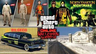 UNLOCK Halloween MUMMY Outfit Ghostbusters Outfit & Car NORTH YANKTON GTA 5 Online Update