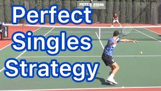 Copy This Singles Strategy And You’ll Win A Lot More Matches Easy Tennis Tips