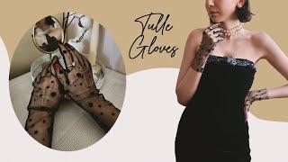 How to Make Your Own Tulle Gloves  DIY Tulle Gloves Tutorial 