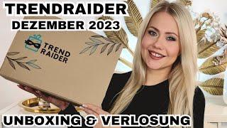 Trendraider Box Dezember 2023  Unboxing & Verlosung