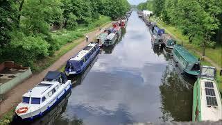 Bridgewater Canal narrow boat AWCC rally May 2024.