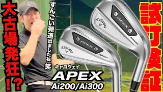 大古場暴走モード突入！？キャロウェイ最新モデル『APEX Ai200』『APEX Ai300』〜超強弾道に度肝抜かれちゃって下さい！！〜