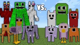 Garten of Banban vs. Mini Garten of Banban  Minecraft WATCH TILL THE END