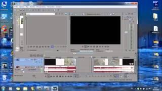 Sony Vegas Pro 13 - как просто вырезать кусок видео