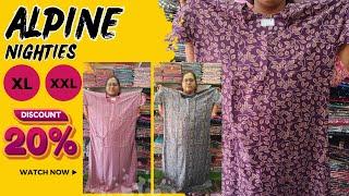ALPINE NIGHTY COLLECTIONS #alpine #nightys #mayacollections #vellore #wholesale #onlineshopping