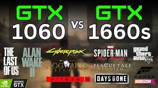 GTX 1060 vs GTX 1660 Super Tested in 15 Games 2024  1080p