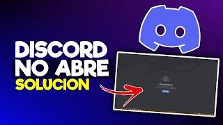 DISCORD NO ABRE  SOLUCION 2024 