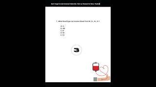 Blood Types A&P Quiz HESI Kaplan Teas #prenursingstudent #prenursing nursingexam #bloodtypes