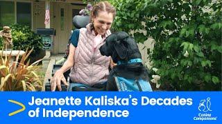 Jeanette Kaliskas Decades of Independence  Canine Companions