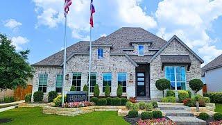Highland Homes Denton  Parkside on the River  Georgetown TX  New Construction Home Tour