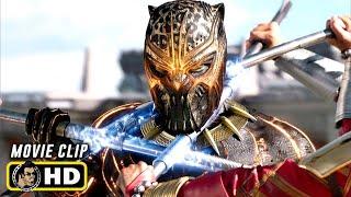 BLACK PANTHER 2018 Killmonger Final Battle HD Michael B. Jordan