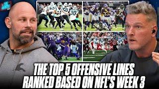 Ranking The Top 5 Offensive Lines From NFLs Week 3 Who Was The Best?  In The Trenches