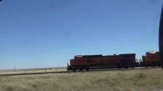 600th video Pacing BNSF Trains On The Southern Transcon In Texas April 2023