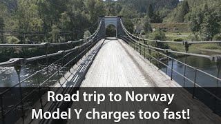 2022 Tesla family road trip to Norway - part 1