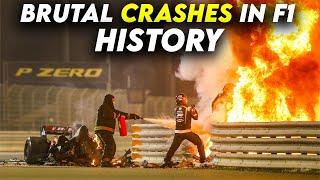 The Most Brutal Crashes in F1 History