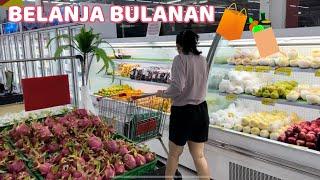 BELANJA BULANAN LAGI AKHIRNYAAA - Angky’s Vlog