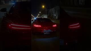 Кастомный выхлоп Mercedes-Benz AMG GT #shorts