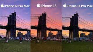 iPhone 13 Pro Max vs iPhone 12 Pro Max vs iPhone 13  Camera Test