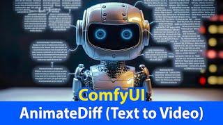 ComfyUI Basic - AnimateDiff_Text to Animation ComfyUI آموزش