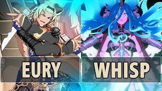 GBVSREury Lowain Vs Whisp Versusia High Level Gameplay.