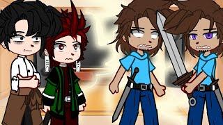 Fandoms react to Each other  Minecraft  Herobrine  part 4  ruen  gacha