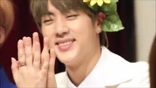 Jin fansign is cute