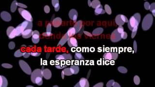 Rosas con letra - La Oreja de Van Gogh Karaoke