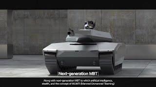 Hyundai Rotem - South Korea Next Gen MBT & Wheeled Armoured Vehicle Simulation 1080p