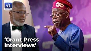 Tinubu Should Be Talking To The Press Nigerians - Laolu Akande