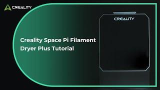 Get Ready to Know How to Use the Space Pi Filament Dryer Plus  #creality #3dprinting #3d