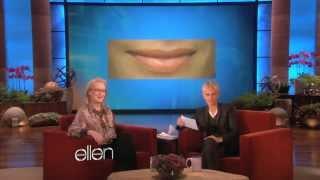 Meryl Streep Kisses and Tells The Ellen show