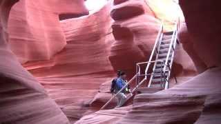 Lower Antelope Canyon near Page Arizona