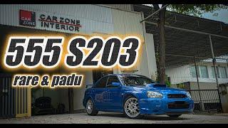 Review - Rare Subaru S203 Sti 555 Malaysia