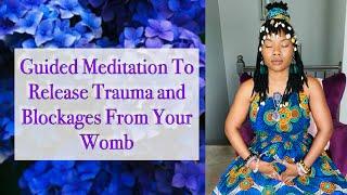 Womb Healing Trauma Release and Blockage Removal Guided Meditation.