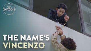 Song Joong-ki demonstrates his deadly negotiation skills  Vincenzo Ep 1 ENG SUB