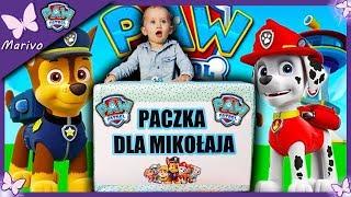 Mikołaj ordered a big package?   Paw Patrol Ultimate Rescue  opening with toys