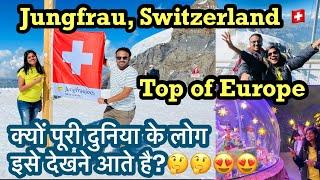 Jungfraujoch Travel Guide  Top of Europe  Indian Switzerland trip  Hindi Vlog