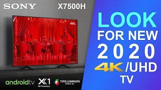 2020 Latest 4K UHD TV SONYs Affordable  X7500H  - 4K Smart Android TV Store Review