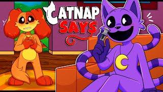 DogDay X CatNaps Game CatNap Says  Poppy Playtime Chapter 3┃Comic Dub