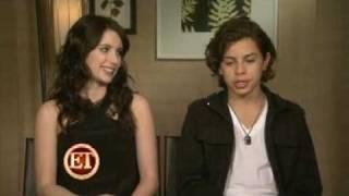 ET Interview with Emma Roberts & Jake T. Austin