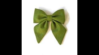 Trending Fabric Bows Sailor Bows  DIY Hair Accessories DIY Fabric Bow